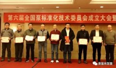 星空官方网站-星空online(中国)荣获“十三五”全国泵行业标准化工作先进单位称号